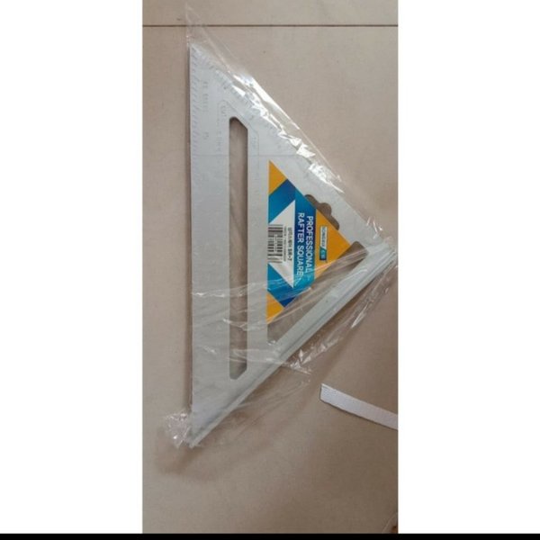 

Penggaris Professional Premium Rafter Speed Square 7 inch Solid Alumunium