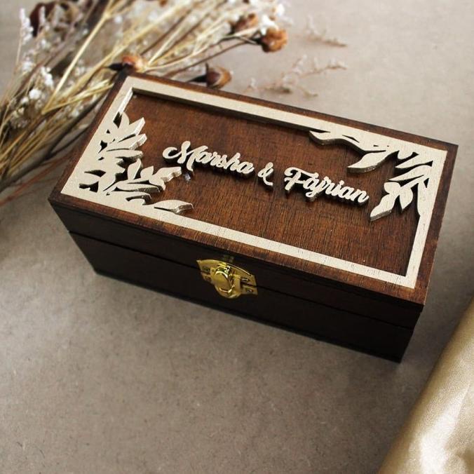 KOTAK UANG MAHAR KAYU RUSTIC / KOTAK MAHAR UANG helloto99 Segera Beli