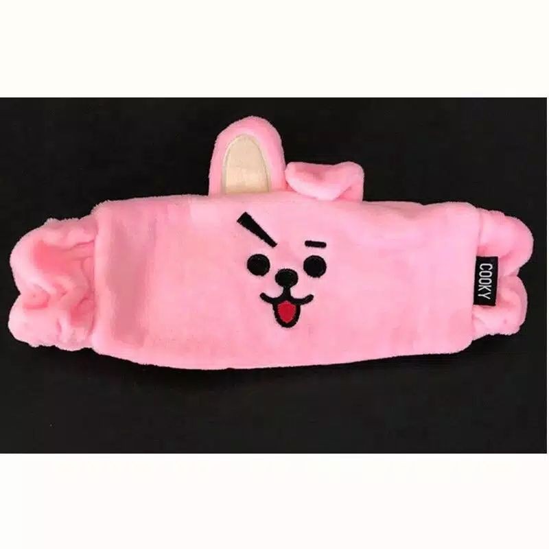 KPOP BTS BT21 Bandana Pembersih Kosmetik /Headband Make up Penutup Mata Tidur