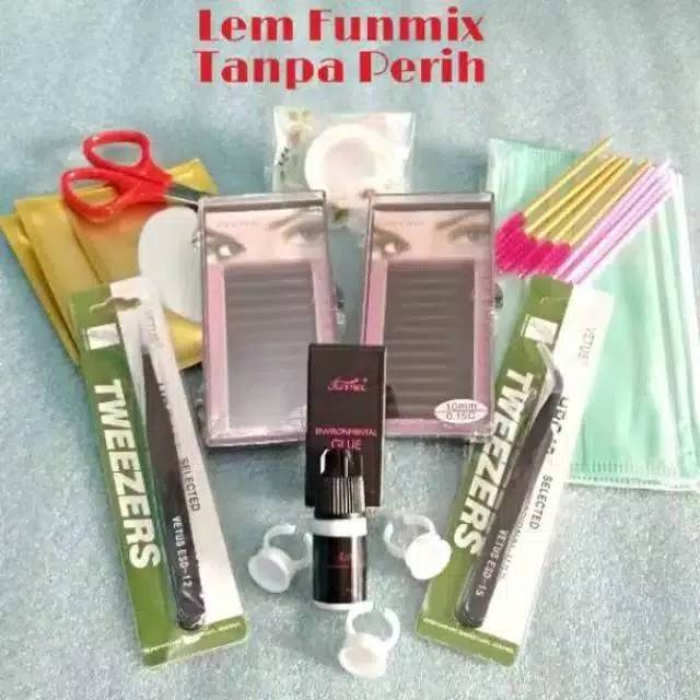 Paket Hemat Eyelash Extension/Promo Paket Eyelash Extension Lengkap