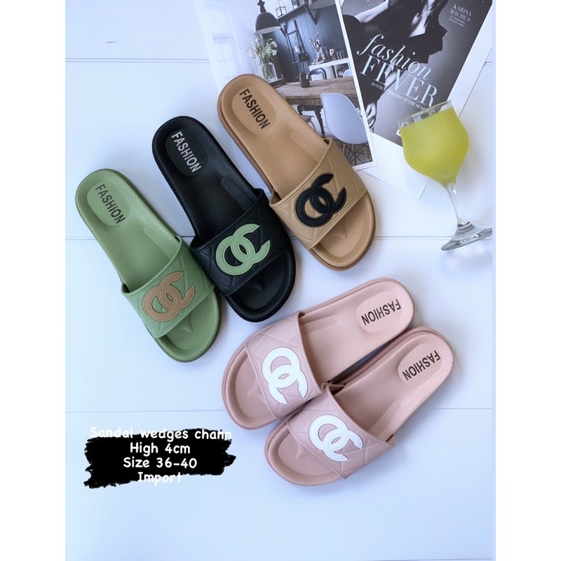 GJAZ SANDAL WEDGES SYANEL SIZE 36-40