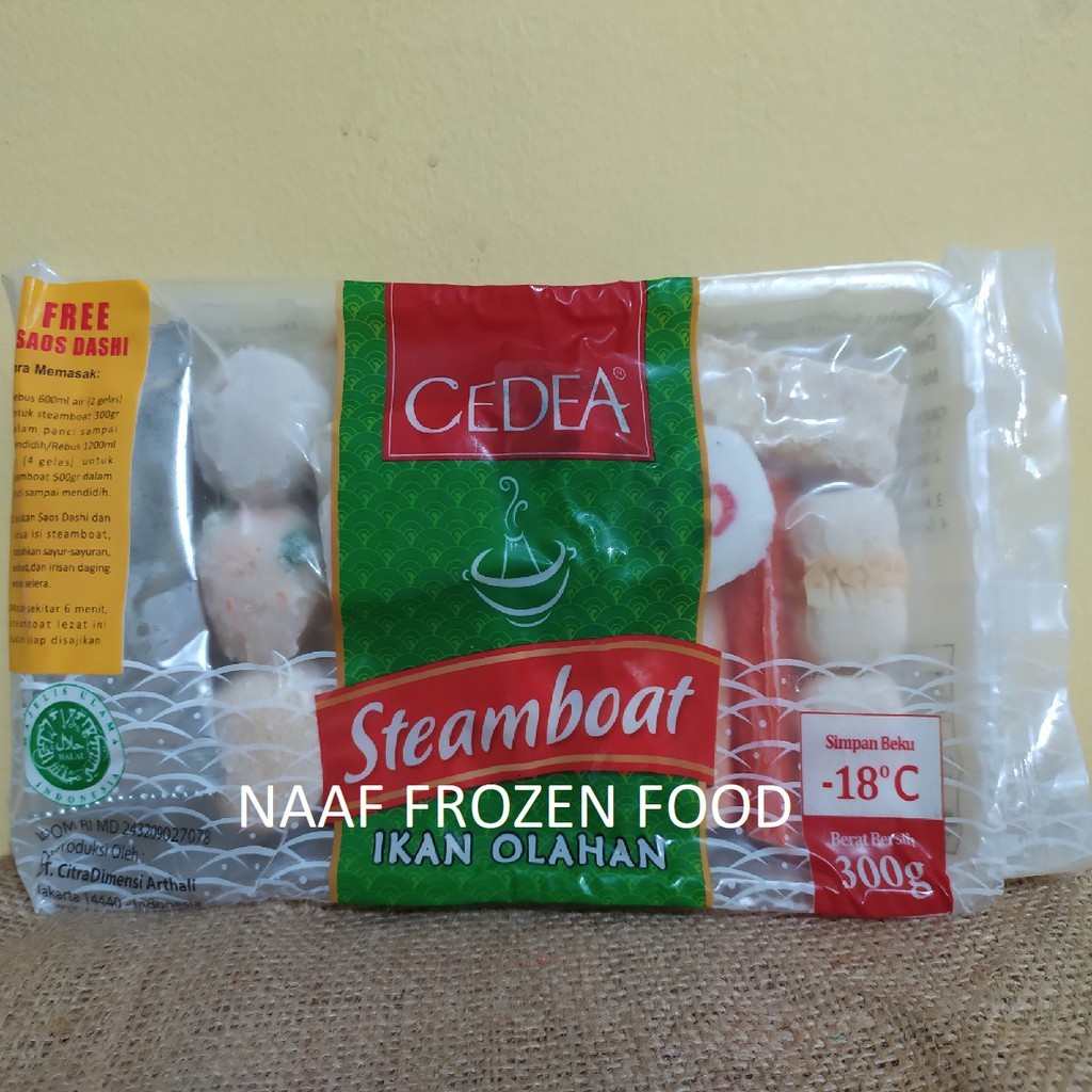 

☀FICUNGSTORE☀Cedea Steamboat 300 gram - 500 gram