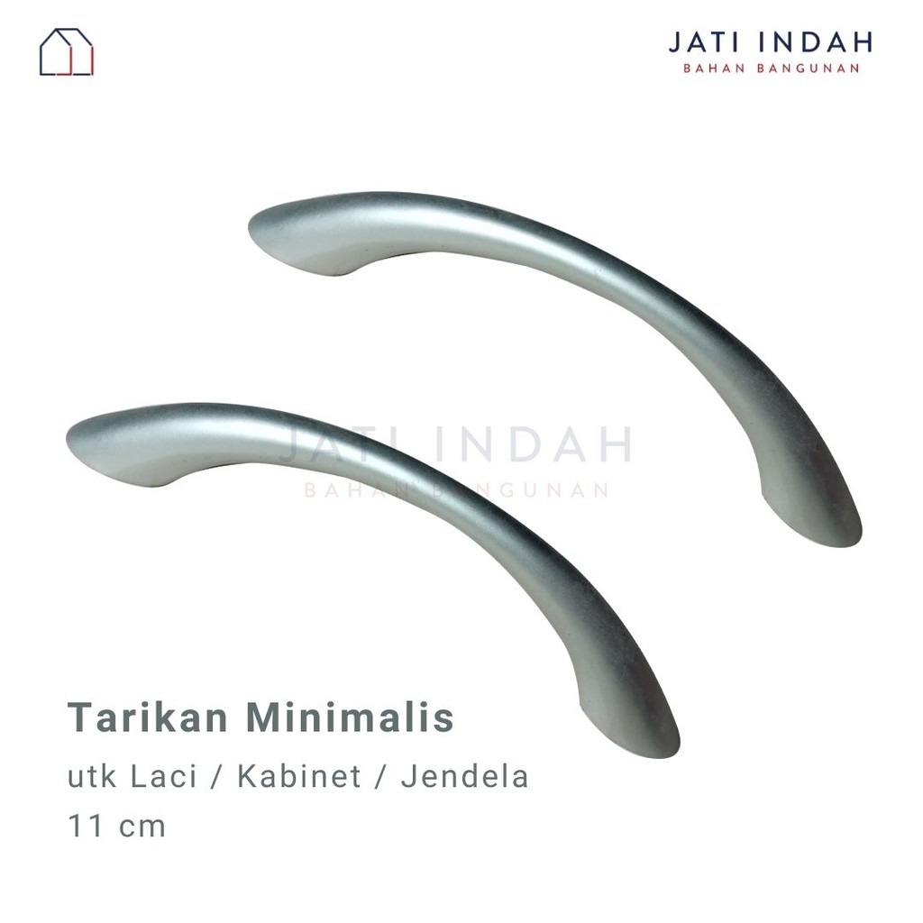 Tarikan Laci Lemari Kabinet Jendela Minimalis 11 cm