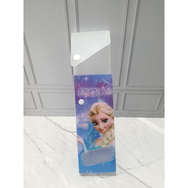 kotak pensil slot kancing/kotak pensil laci/pensil case/tempat pensil-Frozen