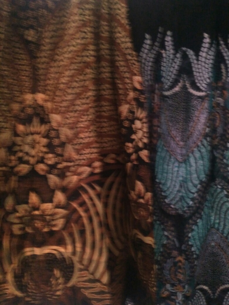 Ms Gamis Batik Sriwedari Maxi Super Jumbo Xxxxl Ld 128c. Bumil/busui Katun Soga