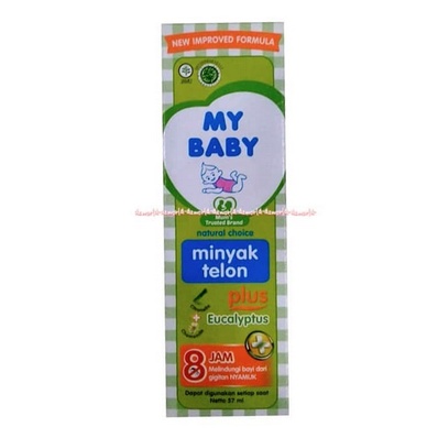 My Baby Minyak Telon Plus 90ml Melindungi Anak Dari Gigitan Nyamuk Selama 8 Jam