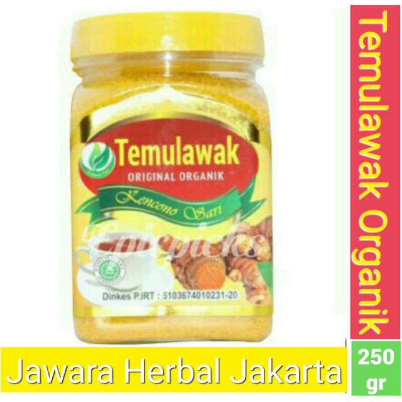 

Temulawak Bubuk Mix 250gr Kencono sari Minuman Kesehatan Original