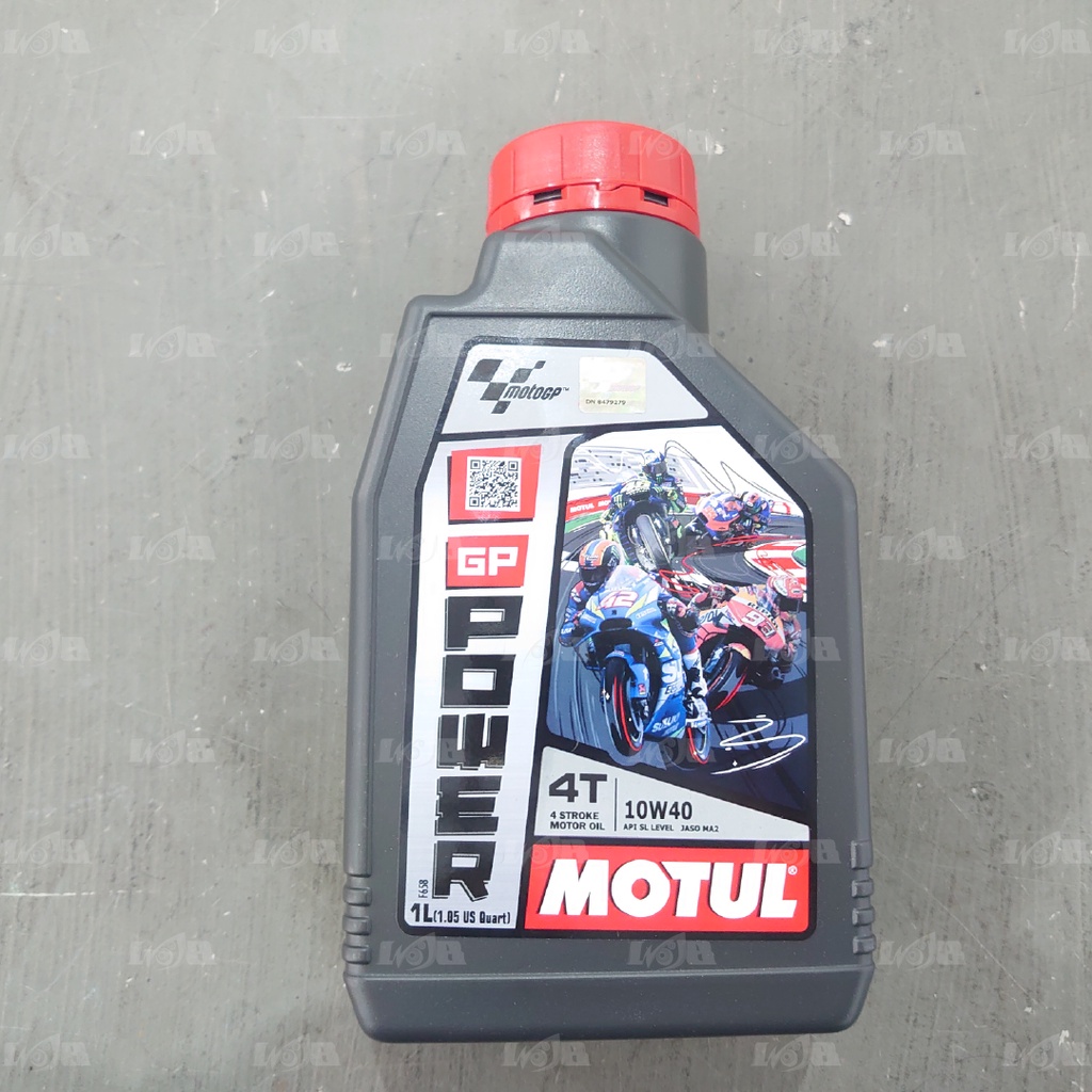 Motul GP Power 10w40 1 Liter 4T Oli Motor Bebek Sport Trail Premium High Performance Oil