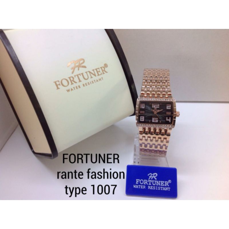 Jam Tangan Wanita Fortuner Original Rantai Tahan Air