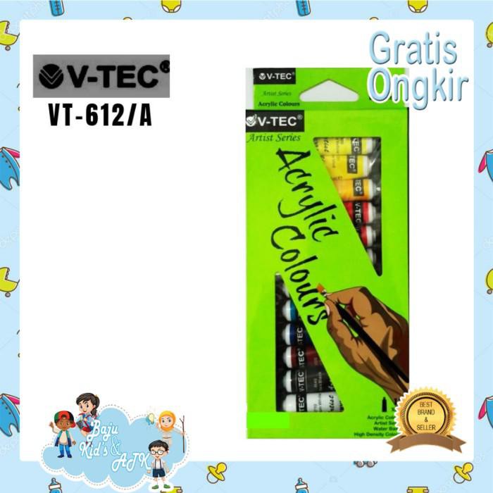 

Cat Akrilik V-Tec 12 Warna