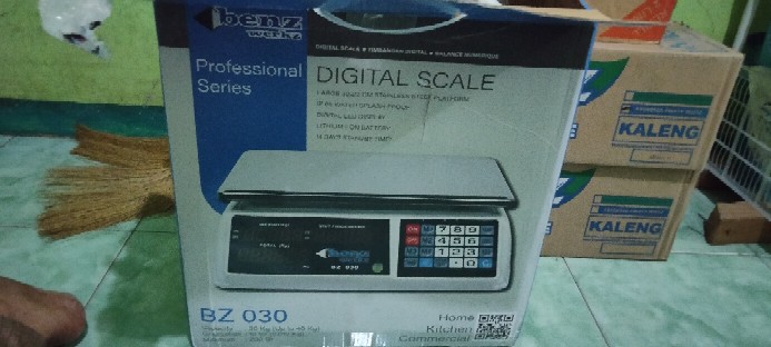 Timbangan Duduk Digital 30kg Benz Bz030 Laundry Kitchen Digital Scale