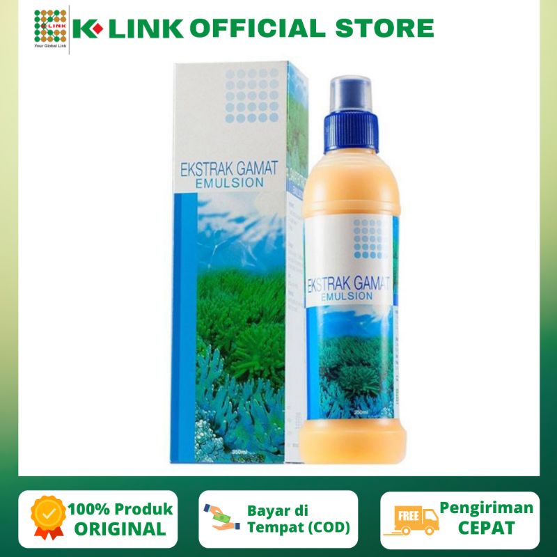 Ekstrak Gamat Emulsion K-Link 100% Original