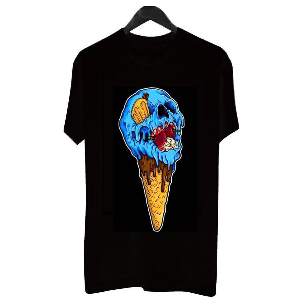 KAOS PRIA II KAOS DISTRO II ATASAN PRIA II T-SHIRT ICE CREAM
