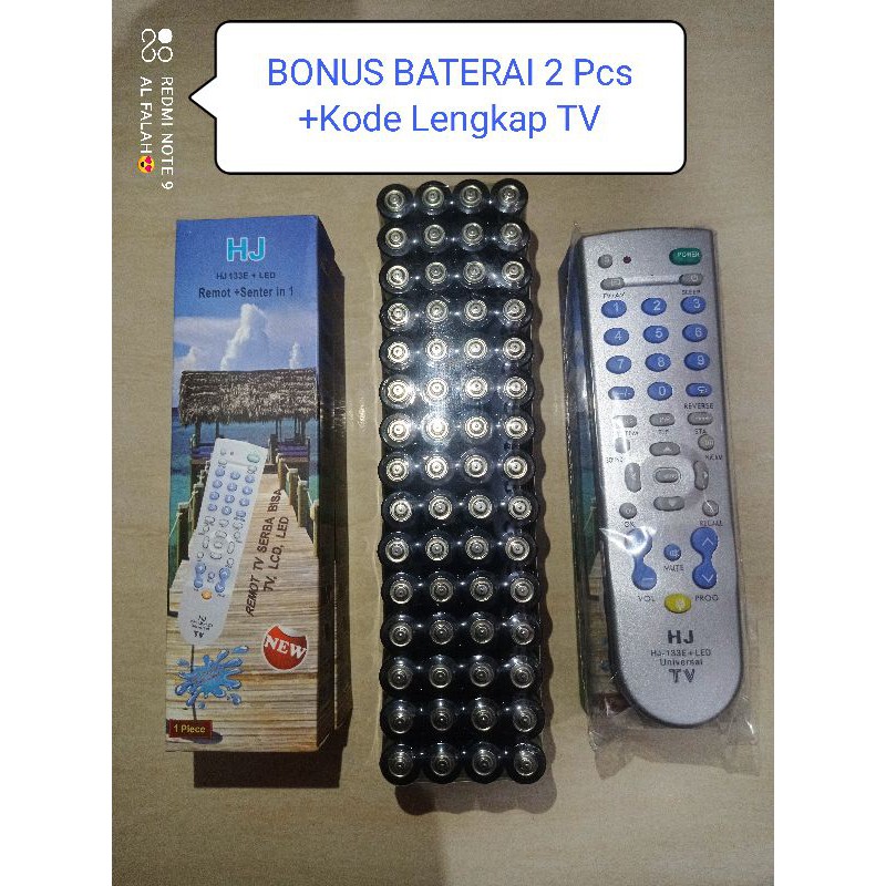 Remot Tv Universal Semua Merek TV + Panduan Lengkap