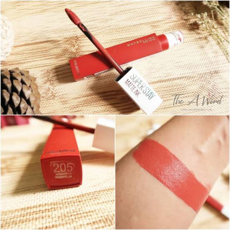 Maybelline Superstay Matte Ink Assertive 205