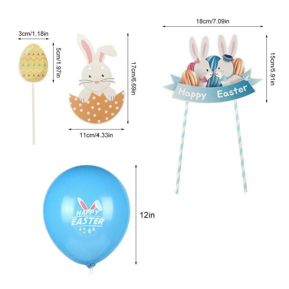 Preva Easter Party Decoration Bunny Balon Latex Ulang Tahun Party Decor Hadiah Paskah