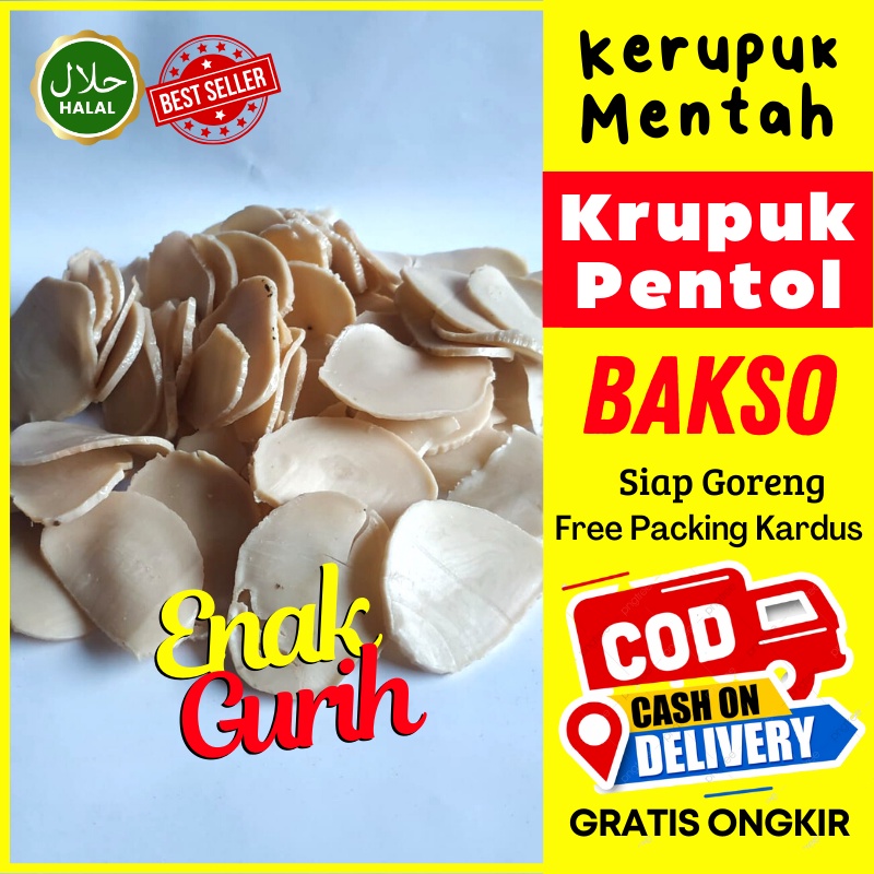 Jual Kerupuk Mentah Kiloan Kerupuk Bakso Krupuk Pentol Krupuk Krecek ...