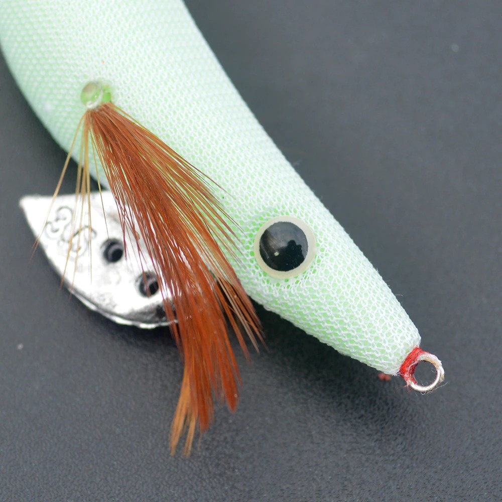 Umpan Pancing Udang Kecil Luminous Shrimp Soft Bait Lure 2.5 - Green