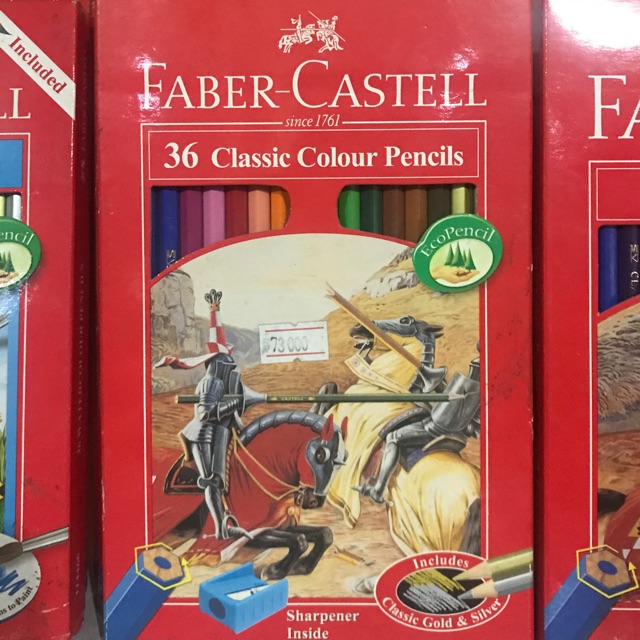 

Pensil warna Faber castell 36 classic colour pencils