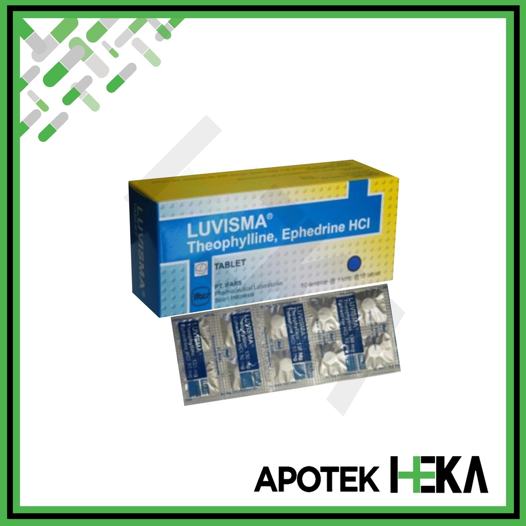 Luvisma Tablet Box isi 10x10 - Obat Asma, Flu, dan Pilek (SEMARANG)