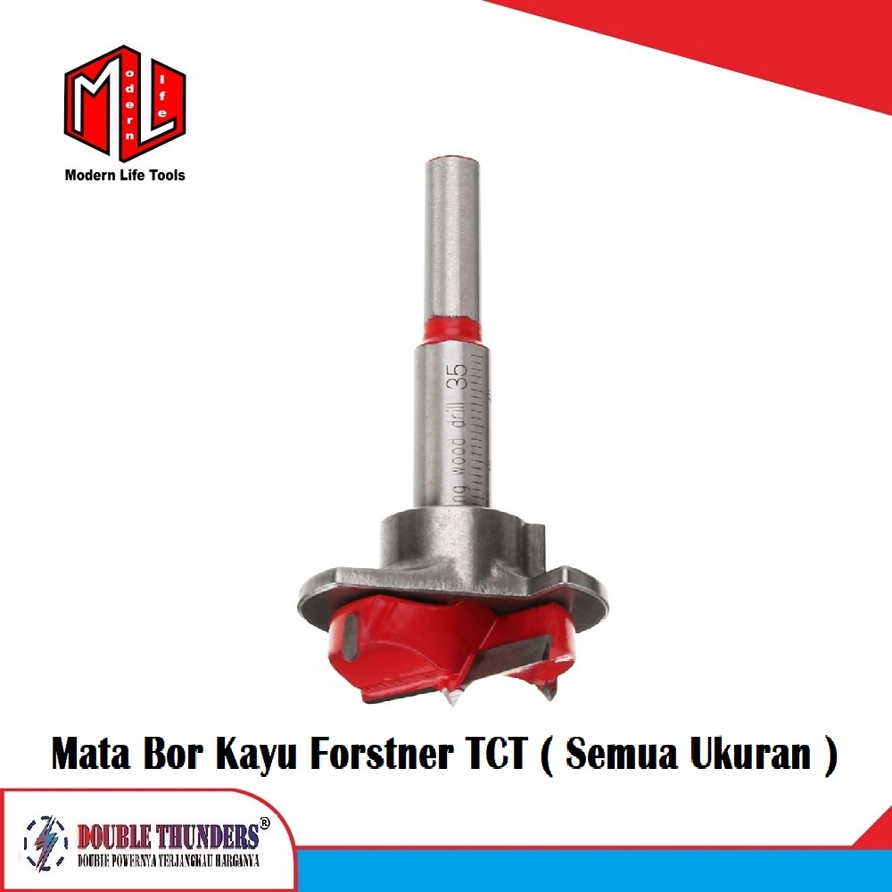 Mata Bor Engsel Hinge Boring Drill Forstener Bit TCT ( 16mm Sampai 55mm )