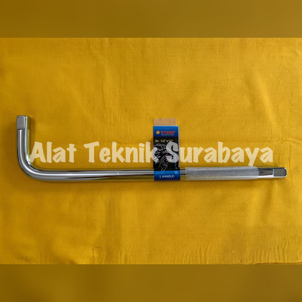GAGANG SOCK L TORA 1/2 DR X 12" INCH / SOK SOCKET L OFFSET HANDLE