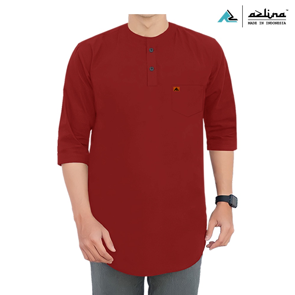 Kaos pria kurta dewasa pakistan terbaru fashion muslim qurta kekinian bahan cotton 24s berkualitas