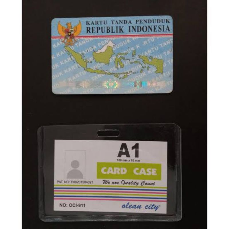 

Plastik ID Card / Card Case A1