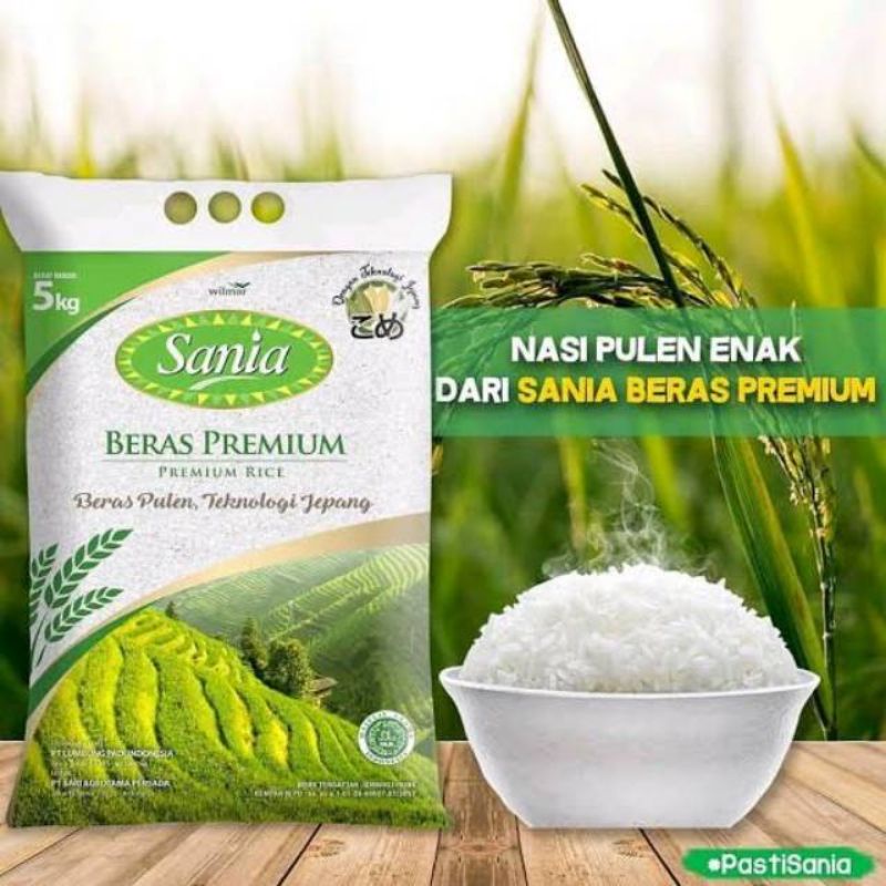 

Beras Premium Sania 5Kg