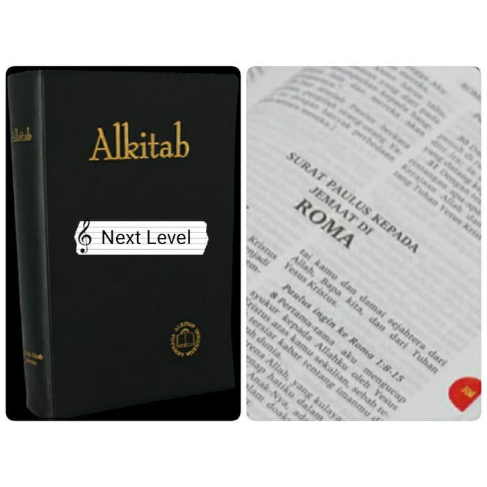 

Alkitab Ukuran Besar TB 062 Sampul Plastik HURUF LEBIH BESAR