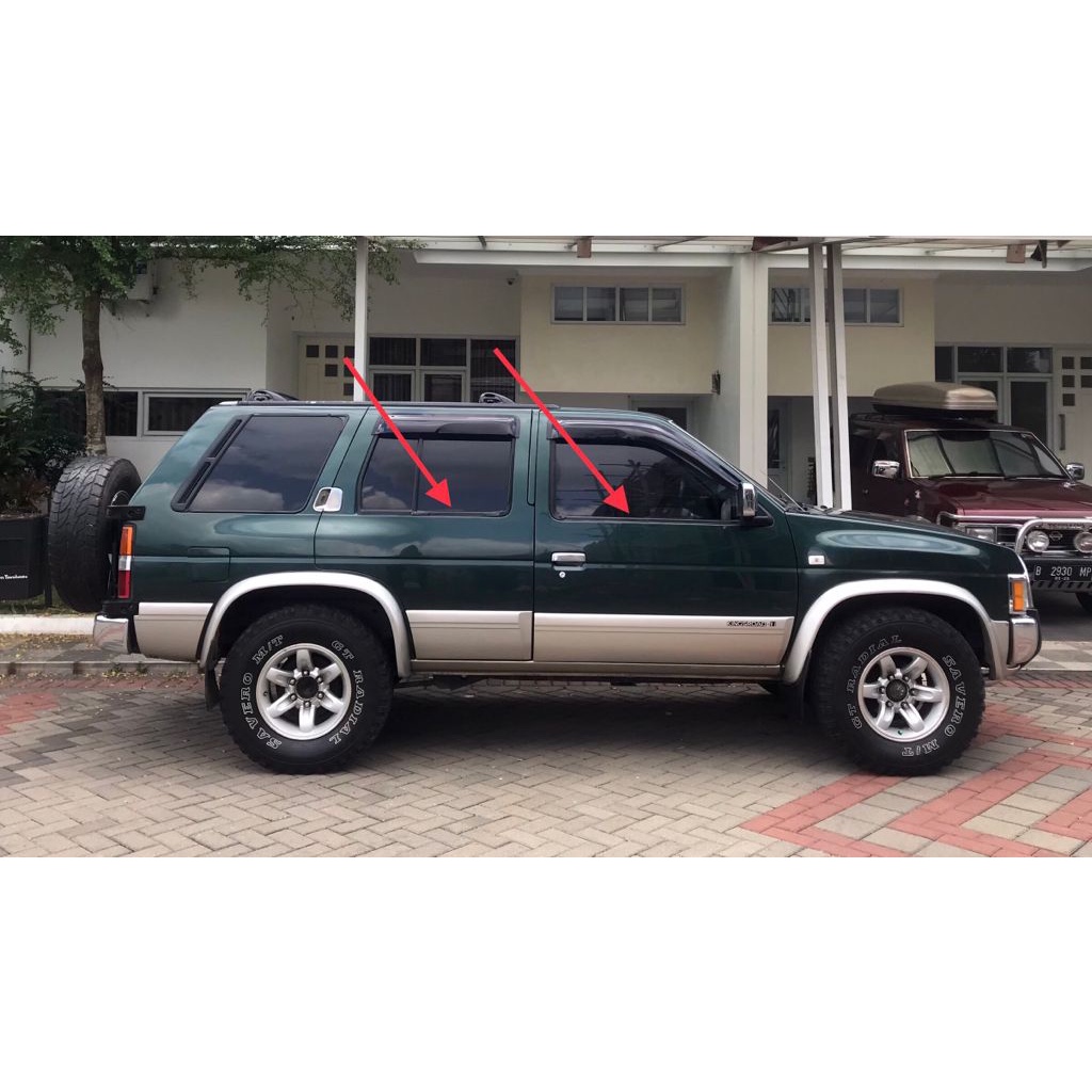 karet kaca nissan terrano