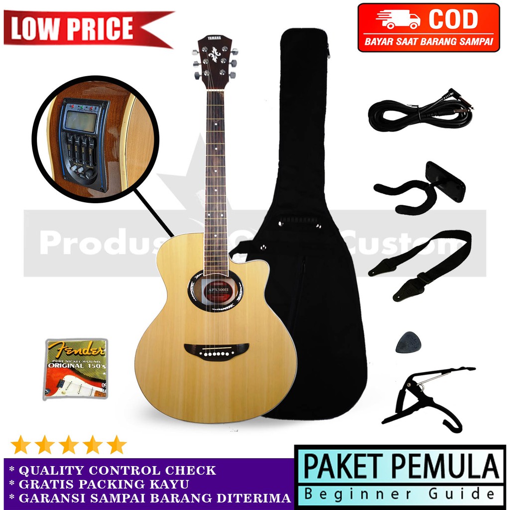 Gitar Yamaha APX 500II Akustik Elektrik PEMULA