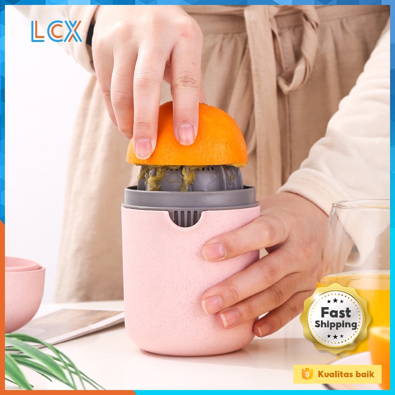LCX Portabel Juice Extractor Manual Juicer Kecil Juicer Cup Mini Goreng Buah Juicer MultiFungsi