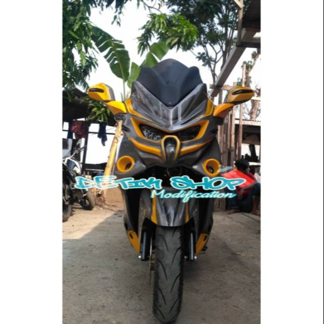 Body Nmax predator / Topeng nmax predator / aksesoris yamaha nmax