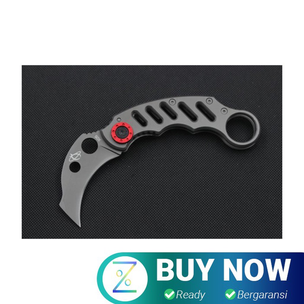 KNIFEZER Pisau Karambit Sabit Mantis Collector Hunting Knife 165mm - M