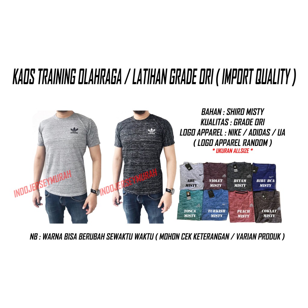 Seragam Baju Seragam Olahraga Training Stelan Kaos Olahraga
