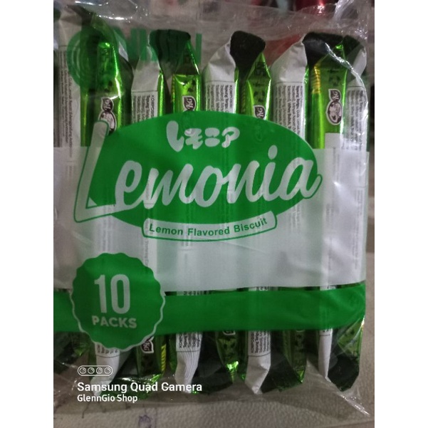 Biskuit Lemonia pak isi 10 pcs