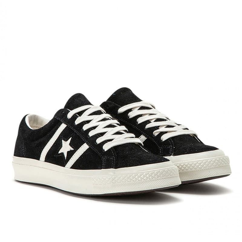 Converse One Star Ox Academy Suede Black White
