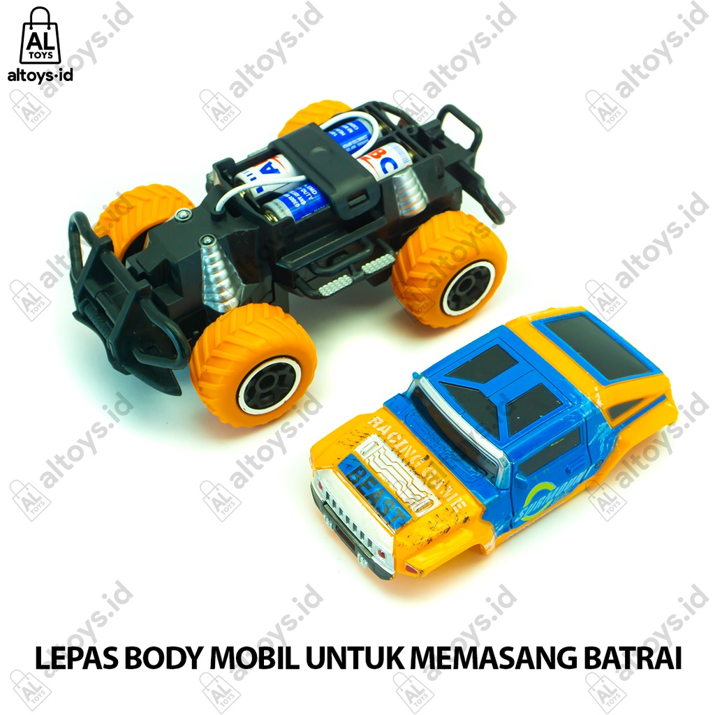 RC Rock Crawler Mini Car Climber Mainan Mobil Jeep Remote Kontrol Offroad Skala 1:43 NO.6146