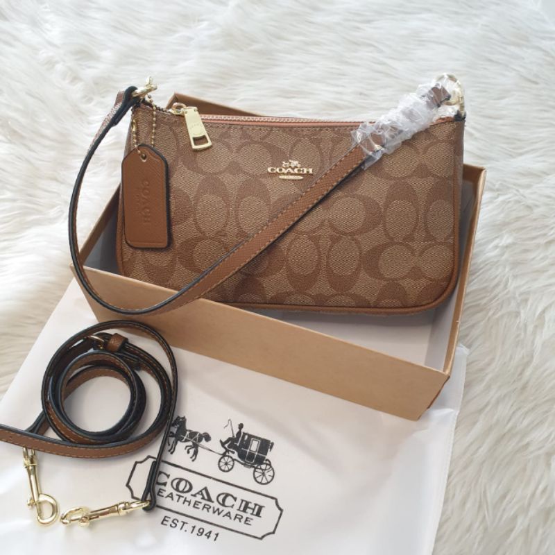 tas fashion selempang mini coach messico free box