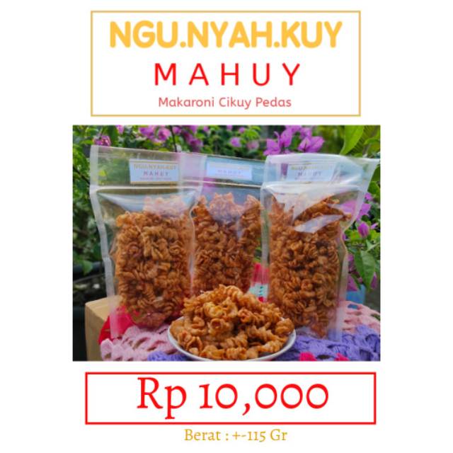 

MAHUY(Makaroni Cihuy Pedas)