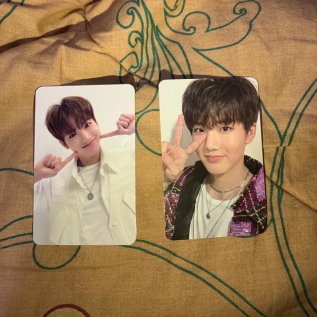 Photocard Junkyu Selfie Chapter 3 White ver Junkyu Chapter 1 Ktown