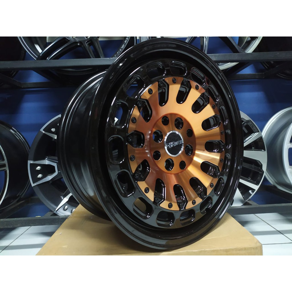 Velg Mobil Ring 16 Tipe Myth07 Warna Black Bronze Untuk Confero Avanza