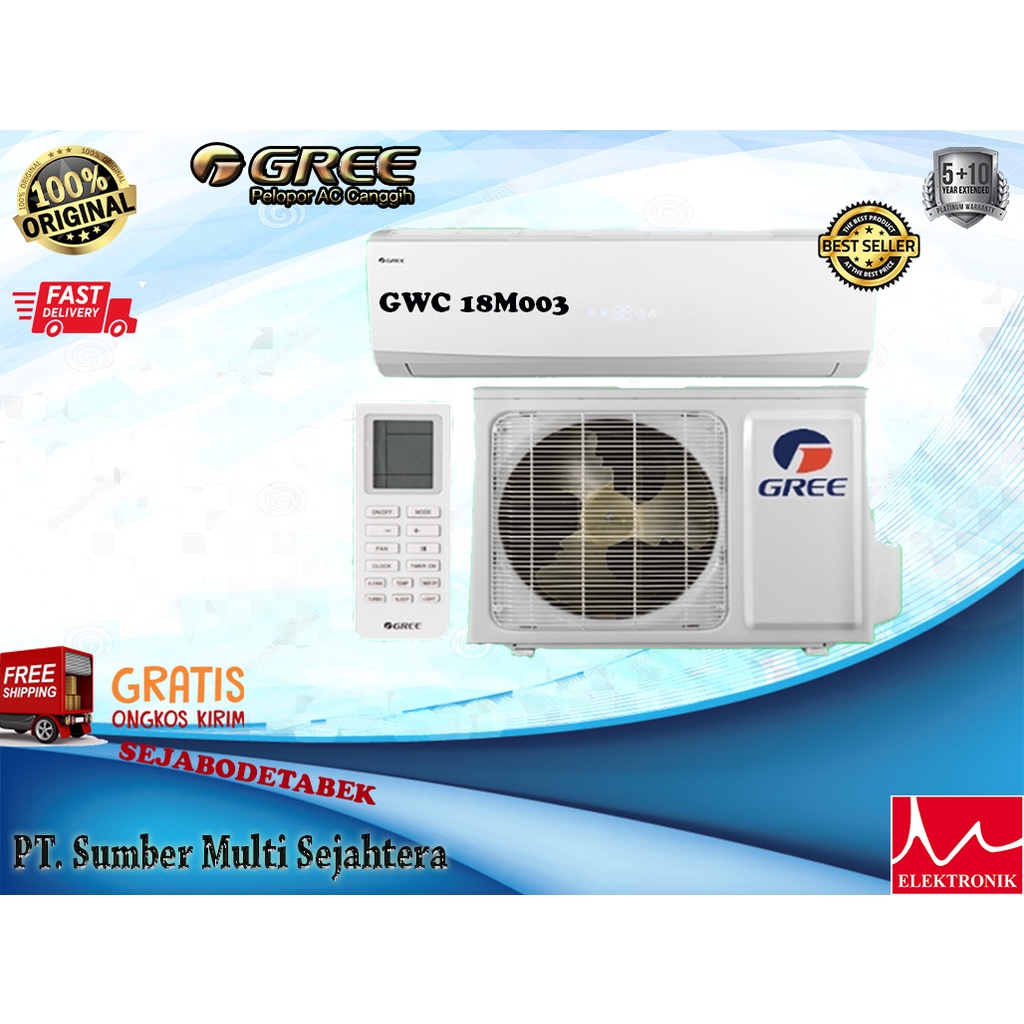 Ac Gree 2 PK Standard (GWC 18 MOO5 / GWC 18N1A)
