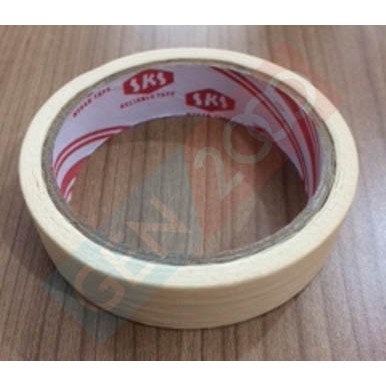 Lakban Kertas 25 Mm 1 Inch Masking Tape Perekat Selotip