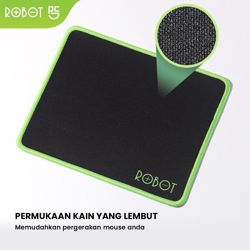 Mousepad Anti Slip Gaming Polos Hitam Murah Rubber