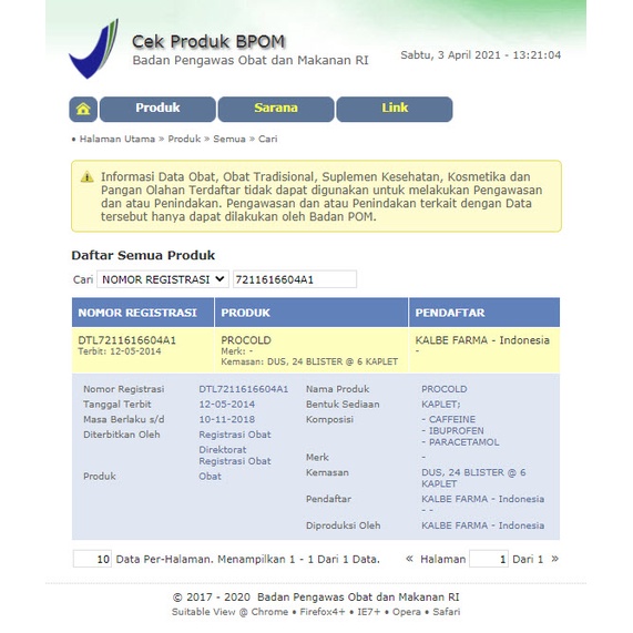 Procold - Meredakan Flu, Hidung Tersumbat, Sakit Kepala, Demam-2