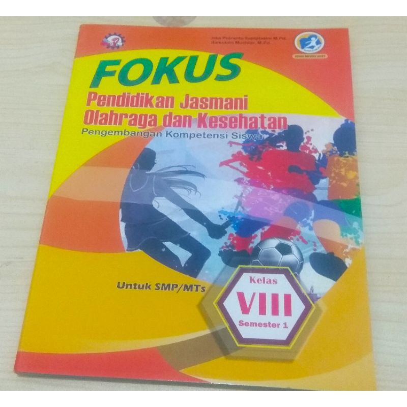 

Buku Fokus PJOK SMP Kls 8 semester 1