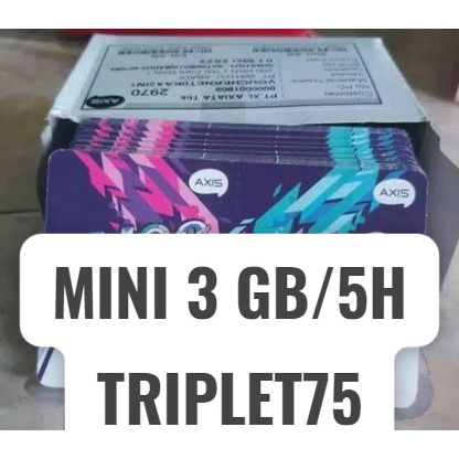 VOUCHER AXIS MINI 3GB 5HARI