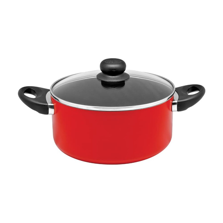 MAXIM Valentino Panci Teflon Anti Lengket 20 cm Dutch Oven